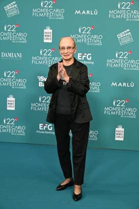 Monk, Italy: Monte Carlo, 22nd Monte Carlo Film Festival De La ComÃ die. Red carpet. Pictured: Elizabeth Missland Monk Italy  - ZUMAp169 20251114_zea_p169_590 Copyright: xManuelexMangiarottix
