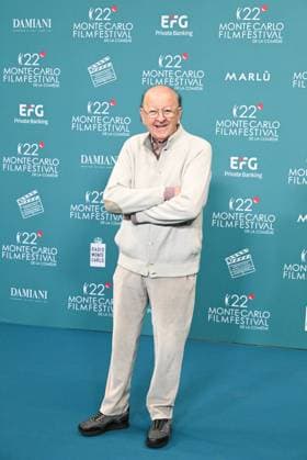 Monk, Italy: Monte Carlo, 22nd Monte Carlo Film Festival De La ComÃ die. Red carpet. Pictured: Massimo Boldi Monk Italy  - ZUMAp169 20251114_zea_p169_631 Copyright: xManuelexMangiarottix