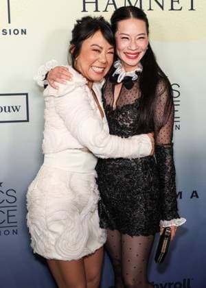 The Critics Choice Association s 4th Annual Celebration Of AAPI Cinema And Television BEVERLY HILLS, LOS ANGELES, CALIFORNIA, USA - NOVEMBER 14: Ali Ah and American actress, producer, and artist Lucy Liu arrive at The Critics Choice Association s 4th Annual Celebration Of AAPI (Asian American and Pacific Islander) Cinema And Television held at the Four Seasons Hotel Los Angeles At Beverly Hills on November 14, 2025 in Beverly Hills, Los Angeles, California, United States., Credit:Xavier Collin Avalon United States, California, Beverly Hills, Four Seasons Hotel Los Angeles At Beverly Hills Copyright: xXavierxCollinx xAvalonx 1052544492