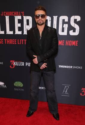 AFM Special Screening of THE 3 KILLER PIGS 14 November 2025 . Los Angeles, California - Michael Cervantes, At AFM Special Screening of THE 3 KILLER PIGS held at AMC Century City 15 in Los Angeles., Credit:Sadou Faye Avalon United States, CA, Los Angeles, AMC Century City 15  Copyright: xSadouxFayex xAvalonx 1052550087