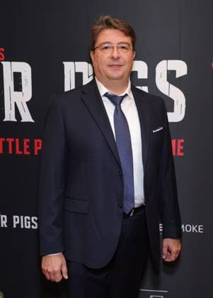 AFM Special Screening of THE 3 KILLER PIGS 14 November 2025 . Los Angeles, California - Giuseppe Tissino, At AFM Special Screening of THE 3 KILLER PIGS held at AMC Century City 15 in Los Angeles., Credit:Sadou Faye Avalon United States, CA, Los Angeles, AMC Century City 15  Copyright: xSadouxFayex xAvalonx 1052550119