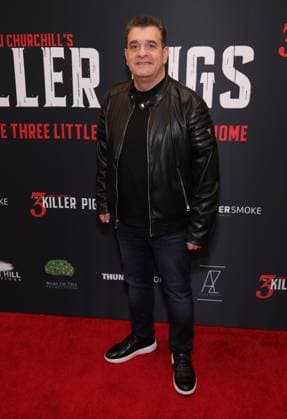 AFM Special Screening of THE 3 KILLER PIGS 14 November 2025 . Los Angeles, California - Gino Cafarelli, At AFM Special Screening of THE 3 KILLER PIGS held at AMC Century City 15 in Los Angeles., Credit:Sadou Faye Avalon United States, CA, Los Angeles, AMC Century City 15  Copyright: xSadouxFayex xAvalonx 1052550123