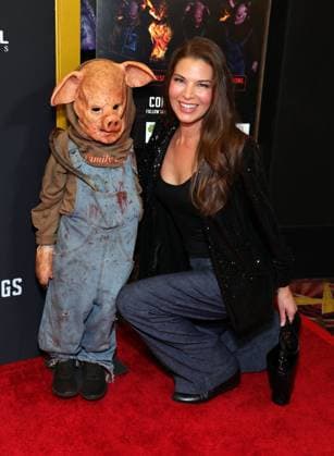 AFM Special Screening of THE 3 KILLER PIGS 14 November 2025 . Los Angeles, California - Adrienne Janic, At AFM Special Screening of THE 3 KILLER PIGS held at AMC Century City 15 in Los Angeles., Credit:Sadou Faye Avalon United States, CA, Los Angeles, AMC Century City 15  Copyright: xSadouxFayex xAvalonx 1052551064