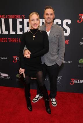 AFM Special Screening of THE 3 KILLER PIGS 14 November 2025 . Los Angeles, California - Sharna Burgess, Brian Austin Green At AFM Special Screening of THE 3 KILLER PIGS held at AMC Century City 15 in Los Angeles., Credit:Sadou Faye Avalon United States, CA, Los Angeles, AMC Century City 15  Copyright: xSadouxFayex xAvalonx 1052549425