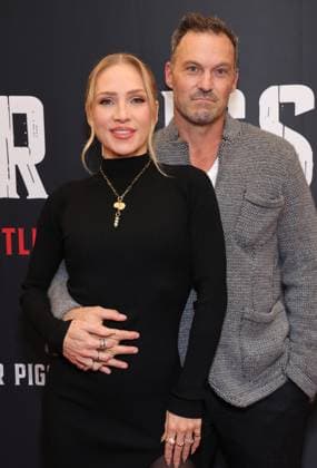 AFM Special Screening of THE 3 KILLER PIGS 14 November 2025 . Los Angeles, California - Sharna Burgess, Brian Austin Green At AFM Special Screening of THE 3 KILLER PIGS held at AMC Century City 15 in Los Angeles., Credit:Sadou Faye Avalon United States, CA, Los Angeles, AMC Century City 15  Copyright: xSadouxFayex xAvalonx 1052549491