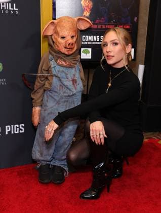 AFM Special Screening of THE 3 KILLER PIGS 14 November 2025 . Los Angeles, California - Sharna Burgess, At AFM Special Screening of THE 3 KILLER PIGS held at AMC Century City 15 in Los Angeles., Credit:Sadou Faye Avalon United States, CA, Los Angeles, AMC Century City 15  Copyright: xSadouxFayex xAvalonx 1052549508