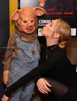 AFM Special Screening of THE 3 KILLER PIGS 14 November 2025 . Los Angeles, California - Sharna Burgess, At AFM Special Screening of THE 3 KILLER PIGS held at AMC Century City 15 in Los Angeles., Credit:Sadou Faye Avalon United States, CA, Los Angeles, AMC Century City 15  Copyright: xSadouxFayex xAvalonx 1052549518