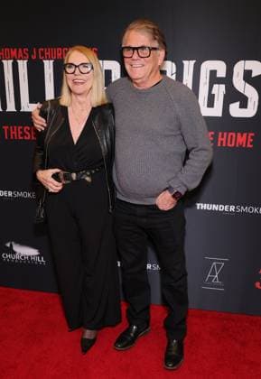 AFM Special Screening of THE 3 KILLER PIGS 14 November 2025 . Los Angeles, California -Jackie Gerken, Anson Williams, At AFM Special Screening of THE 3 KILLER PIGS held at AMC Century City 15 in Los Angeles., Credit:Sadou Faye Avalon United States, CA, Los Angeles, AMC Century City 15  Copyright: xSadouxFayex xAvalonx 1052550479