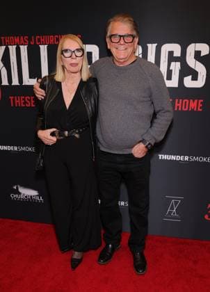 AFM Special Screening of THE 3 KILLER PIGS 14 November 2025 . Los Angeles, California -Jackie Gerken, Anson Williams, At AFM Special Screening of THE 3 KILLER PIGS held at AMC Century City 15 in Los Angeles., Credit:Sadou Faye Avalon United States, CA, Los Angeles, AMC Century City 15  Copyright: xSadouxFayex xAvalonx 1052550494