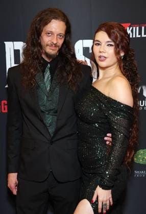 AFM Special Screening of THE 3 KILLER PIGS 14 November 2025 . Los Angeles, California - Adam Zastrow, Tara Taylor, At AFM Special Screening of THE 3 KILLER PIGS held at AMC Century City 15 in Los Angeles., Credit:Sadou Faye Avalon United States, CA, Los Angeles, AMC Century City 15  Copyright: xSadouxFayex xAvalonx 1052550539