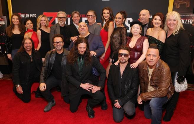AFM Special Screening of THE 3 KILLER PIGS 14 November 2025 . Los Angeles, California - Cast and Crew, At AFM Special Screening of THE 3 KILLER PIGS held at AMC Century City 15 in Los Angeles., Credit:Sadou Faye Avalon United States, CA, Los Angeles, AMC Century City 15  Copyright: xSadouxFayex xAvalonx 1052550613