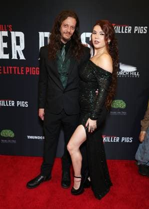 AFM Special Screening of THE 3 KILLER PIGS 14 November 2025 . Los Angeles, California - Adam Zastrow, Tara Taylor, At AFM Special Screening of THE 3 KILLER PIGS held at AMC Century City 15 in Los Angeles., Credit:Sadou Faye Avalon United States, CA, Los Angeles, AMC Century City 15  Copyright: xSadouxFayex xAvalonx 1052551089