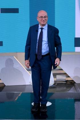 Milan, TV Show TV Talk , Rai 3 - Aldo Cazzullo  Copyright: xAlbertoxTerenghix xipa-agency.netx xComi Terenghix IPA_Agency_IPA67988262