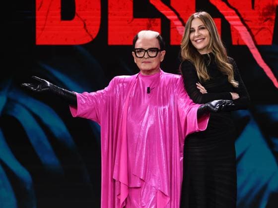 Rome: Rai studios, formerly Dear, TV show Belve. Pictured: Francesca Fagnani, Cristiano Malgioglio  Copyright: xMarcoxProvvisionatox xipa-agency.netx xMarcoxProvvisionatox IPA_Agency_IPA67991213