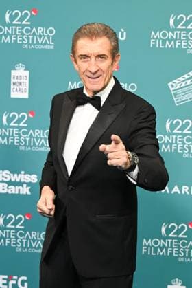Monte Carlo, 22nd Monte-Carlo Film Festival De La Comédie. Red carpet awards ceremony. Pictured: Ezio Greggio.  Copyright: xManuelexMangiarottix xipa-agency.netx xComix xMangiarottix IPA_Agency_IPA68005905