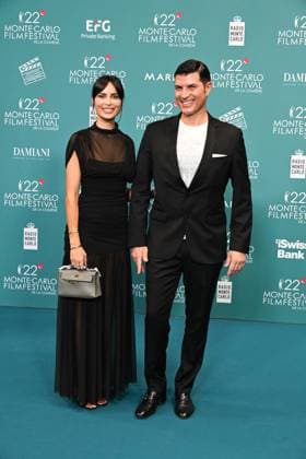 Monte Carlo, 22nd Monte-Carlo Film Festival De La Comédie. Red carpet awards ceremony. Pictured: Jessica Cardinali,  Copyright: xManuelexMangiarottix xipa-agency.netx xComix xMangiarottix IPA_Agency_IPA68006551