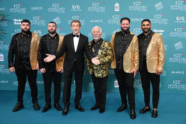 Monk, Italy: Monte Carlo, 22nd Monte-Carlo Film Festival De La ComÃ die. Red carpet awards ceremony. Pictured: Gipsy Kings Monk Italy  - ZUMAp169 20251115_zea_p169_871 Copyright: xManuelexMangiarottix
