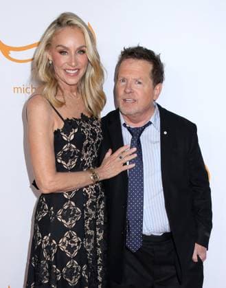 A Funny Thing Happened on the Way to Cure Parkinson s 2025 Gala Tracy Pollan and Michael J. Fox attending the A Funny Thing Happened on the Way to Cure Parkinson s 2025 Gala benefitting The Michael J. Fox Foundation held at Cipriani South Street at Casa Cipriani on November 15, 2025 in New York City, NY New York City Cipriani South Street at Casa Ci NY USA Copyright: xStevenxBergman AFF-USA.COMx