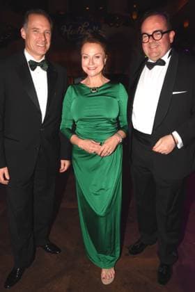 Peter Inselkammer Gastronomer Wiesnwirtesprecher Ulrike Grimm Stadtraetin Clemens Baumgaertner Wirtschaftsreferent a D Muenchen 15 11 2025 Bayerischer Hof Narrhalla Hofballl Foto Muenchen