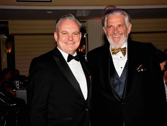 Dr Christian Scharpf Head of Economic Affairs Karl Heinz Knoll Festring Muenchen Muenchen 15 11 2025 Bayerischer Hof Narrhalla Hofballl Foto Muenchen