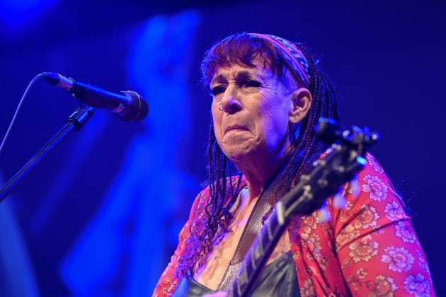 American singer Joanna Connor performs during the Blues Alive festival 2025 in Sumperk, Czech Republic, on November 15, 2025. (CTKxPhoto LudekxPerina) CTKPhotoP2025111505269  CTKPhotoP2025111505269