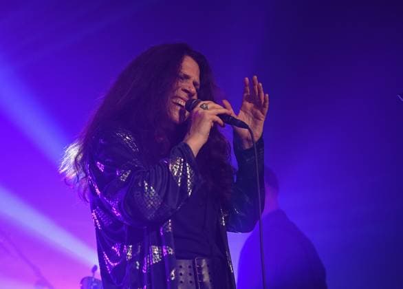 American singer Sari Schorr performs during the Blues Alive festival 2025 in Sumperk, Czech Republic, on November 15, 2025. (CTKxPhoto LudekxPerina) CTKPhotoP2025111505065  CTKPhotoP2025111505065