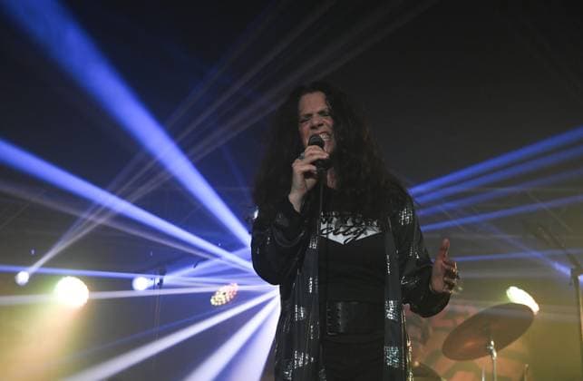American singer Sari Schorr performs during the Blues Alive festival 2025 in Sumperk, Czech Republic, on November 15, 2025. (CTKxPhoto LudekxPerina) CTKPhotoP2025111505075  CTKPhotoP2025111505075