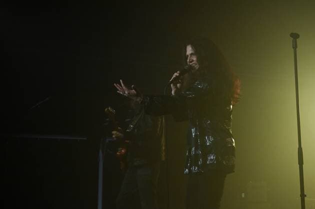 American singer Sari Schorr performs during the Blues Alive festival 2025 in Sumperk, Czech Republic, on November 15, 2025. (CTKxPhoto LudekxPerina) CTKPhotoP2025111505102  CTKPhotoP2025111505102