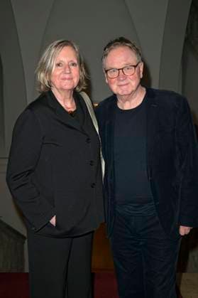 Klaus Hoffmann with his wife Malene Steger at the 8th Götz George Prize 2025 award ceremony at Kaiserin Friedrich Haus Berlin, 15 11 2025 Foto:xM.xBehrensx xFuturexImagex george_5131