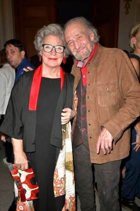 Peggy Lukac and Michael Mendl at the 8th presentation of the Götz George Prize 2025 at the Kaiserin Friedrich Haus Berlin, 15 11 2025 Foto:xM.xBehrensx xFuturexImagex george_5179