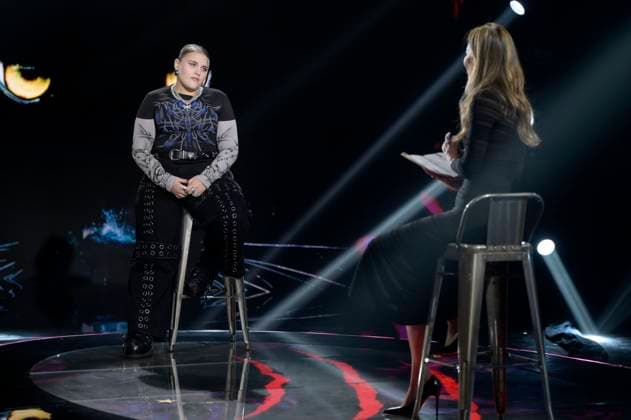 Big Mama and Francesca Fagnani at the recording of the Rai talk show Belve 2025 at the Fabrizio Frizzi Studios Rome, 15 11 2025 Foto:xA.xM.xTinghinox xFuturexImagex mama_5113