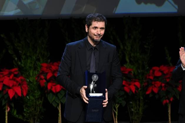 Monk, Italy: Monte Carlo, 22nd Monte-Carlo Film Festival De La ComÃ die. Awards Ceremony. Pictured: Gabriele Mainetti Monk Italy  - ZUMAp169 20251115_zea_p169_1172 Copyright: xManuelexMangiarottix