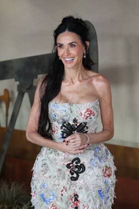 . 16 11 2025. London, United Kingdom . Demi Moore arriving at the Landman Season 2 premiere in London.  xStephenxLockx xi-Imagesx IIM-26381-0036