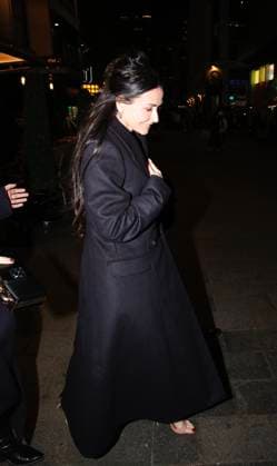 Landman Season Two UK premiere, Cineworld Leicester Square, London, UK, 16 November 2025. Demi Moore leaves the UK premiere of Landman Season Two, Cineworld Leicester Square, London, UK, 16 November 2025., Credit:Ed Avalon  Copyright: xEdx xAvalonx 1052826311