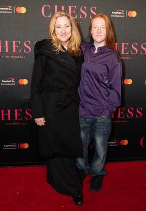 November 16, 2025, Bronx, New York, USA: Edie Falco and Macy Falco attend Chess opening night on Broadway at Imperial Theatre in New York, NY on November 16, 2025 Bronx USA - ZUMAr339 20251116_znp_r339_049 Copyright: xLevxRadinx