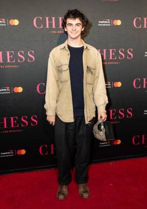 November 16, 2025, Bronx, New York, USA: Jack Dylan Grazer attends Chess opening night on Broadway at Imperial Theatre in New York, NY on November 16, 2025 Bronx USA - ZUMAr339 20251116_znp_r339_091 Copyright: xLevxRadinx