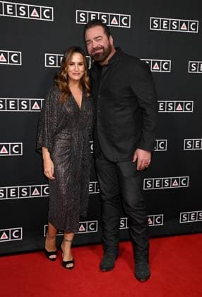 2025 SESAC Nashville Music Awards Sara Reeveley and Lee Brice arriving at the 2025 SESAC Nashville Music Awards held at the Country Music Hall of Fame and Museum on November 16, 2025 in Nashville, TN Nashville Country Music Hall of Fame and Museum Tennessee USA Copyright: xTammiexArroyox xAFF-USA.comx