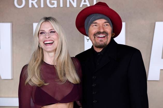 Ali Larter and Billy Bob Thornton at the premiere of season 2 of the Paramount series Landman at Cineworld Leicester Square London, 16 11 2025 Foto:xS.xVasx xFuturexImagex landman_london_5149