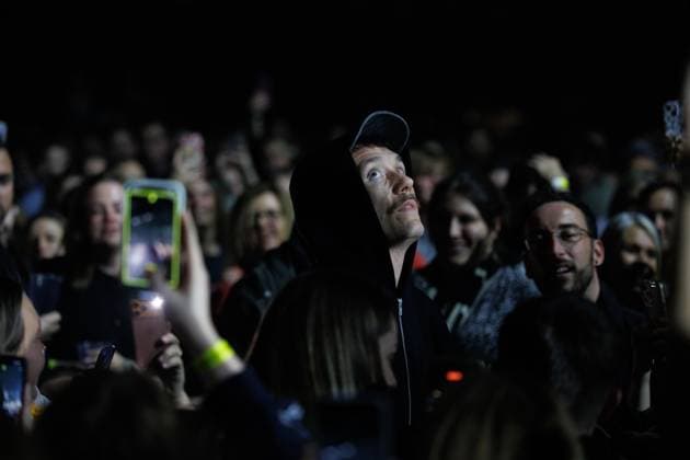 Bastille performs in Brighton, UK Brighton, UK, Bastille, Sunday 16 November 2025 at The Brighton Centre. Dan Smith vocalist pictured., Credit:Andy Sturmey Avalon United Kingdom  Copyright: xAndyxSturmeyx xAvalonx 1052865458