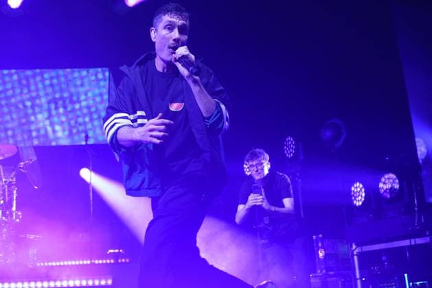 Bastille performs in Brighton, UK Brighton, UK, Bastille, Sunday 16 November 2025 at The Brighton Centre. Dan Smith vocalist pictured., Credit:Andy Sturmey Avalon United Kingdom  Copyright: xAndyxSturmeyx xAvalonx 1052865637