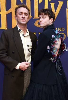 Harry Potter and the Cursed Child Harry Potter and the Cursed Child Gala Performance NYC Featuring: Tom Felton, Aidan Close Where: NYC, New York, United States When: 17 Nov 2025 Credit: Patricia Schlein WENN NYC New York United States Copyright: xPatriciaxSchlein WENNx wenn40793804 PS3x wenn40793804