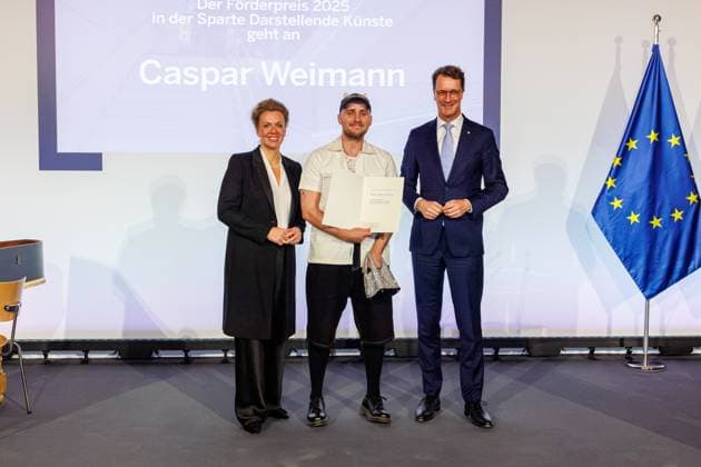 17 11 2025 Düsseldorf This years Art Prize of the State of North Rhine-Westphalia will be awarded to the author Ralf Rothmann NRW Min