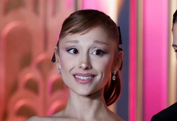 Ariana Grande arrives on the red carpet at the Wicked: For Good! New York Premiere at David Geffen Hall, Lincoln Center on Monday, November 17, 2025 in New York City  NYP20251117129 JOHNxANGELILLO