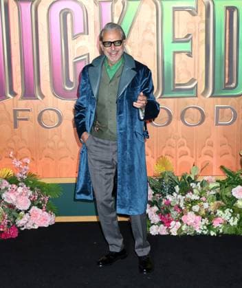 Wicked: For Good New York Premiere Jeff Goldblum attending the Wicked: For Good New York Premiere held at the David Geffen Hall on November 17, 2025 in New York City, NY New York City David Geffen Hall NY USA Copyright: xStevenxBergman AFF-USA.COMx