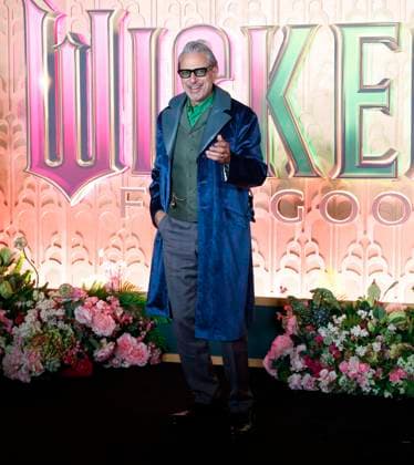 Jeff Goldblum arrives on the red carpet at the Wicked: For Good! New York Premiere at David Geffen Hall, Lincoln Center on Monday, November 17, 2025 in New York City  NYP20251117145 JOHNxANGELILLO