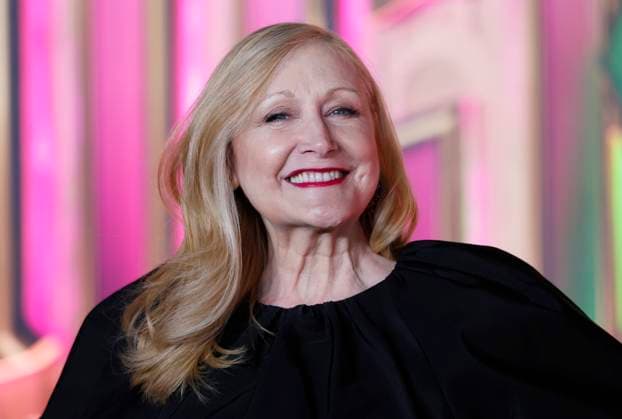 Patricia Clarkson arrives on the red carpet at the Wicked: For Good! New York Premiere at David Geffen Hall, Lincoln Center on Monday, November 17, 2025 in New York City  NYP20251117156 JOHNxANGELILLO