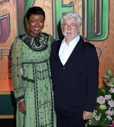 Wicked: For Good New York Premiere Mellody Hobson and George Lucas attending the Wicked: For Good New York Premiere held at the David Geffen Hall on November 17, 2025 in New York City, NY New York City David Geffen Hall NY USA Copyright: xStevenxBergman AFF-USA.COMx