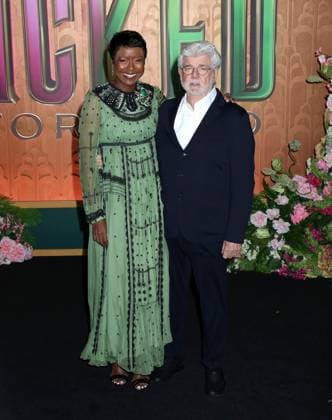 Wicked: For Good New York Premiere Mellody Hobson and George Lucas attending the Wicked: For Good New York Premiere held at the David Geffen Hall on November 17, 2025 in New York City, NY New York City David Geffen Hall NY USA Copyright: xStevenxBergman AFF-USA.COMx