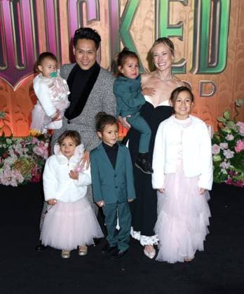 Wicked: For Good New York Premiere Jon M. Chu, Kristin Hodge and children attending the Wicked: For Good New York Premiere held at the David Geffen Hall on November 17, 2025 in New York City, NY New York City David Geffen Hall NY USA Copyright: xStevenxBergman AFF-USA.COMx