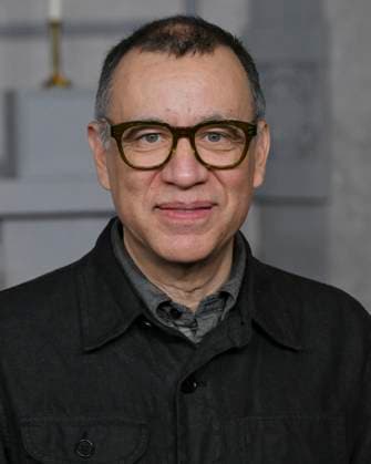 November 17, 2025, Los Angeles, California, USA: American actor, comedian, musician, and writer FRED ARMISEN, 58, attends Los Angeles red carpet premiere of Wake Up Dead Man: A Knives Out Mystery Los Angeles USA - ZUMAb173 20251117_aap_b173_044 Copyright: xBillyxBennightx